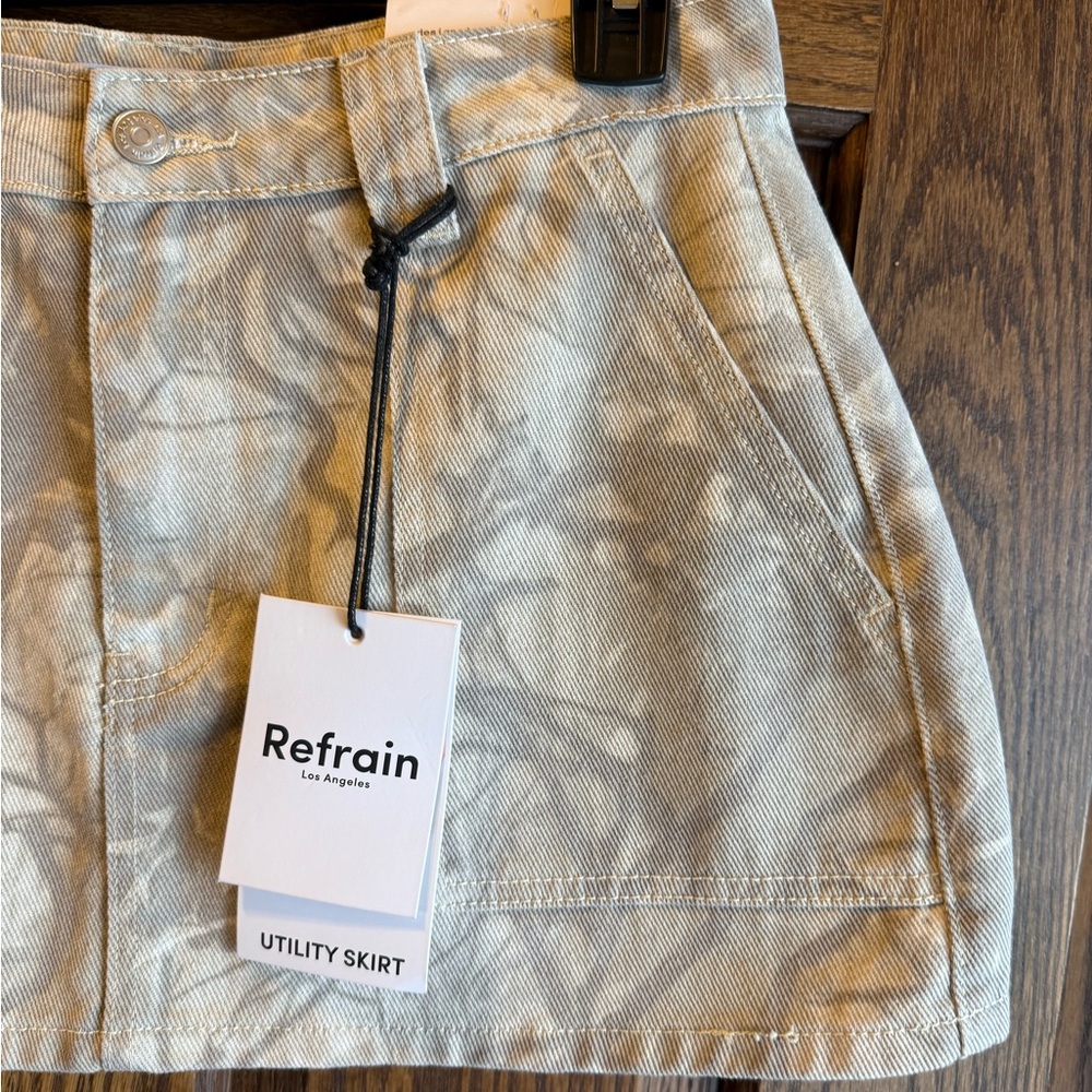 Refrain utility Mini Skirt - Picture 4 of 7